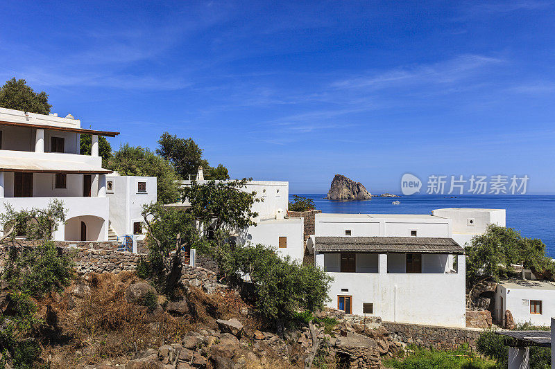 Panarea, Aeolian群岛，西西里岛